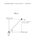 APPARATUS AND METHOD FOR CALCULATING ABSOLUTE MOVEMENT PATH AND RECORDING MEDIUM diagram and image