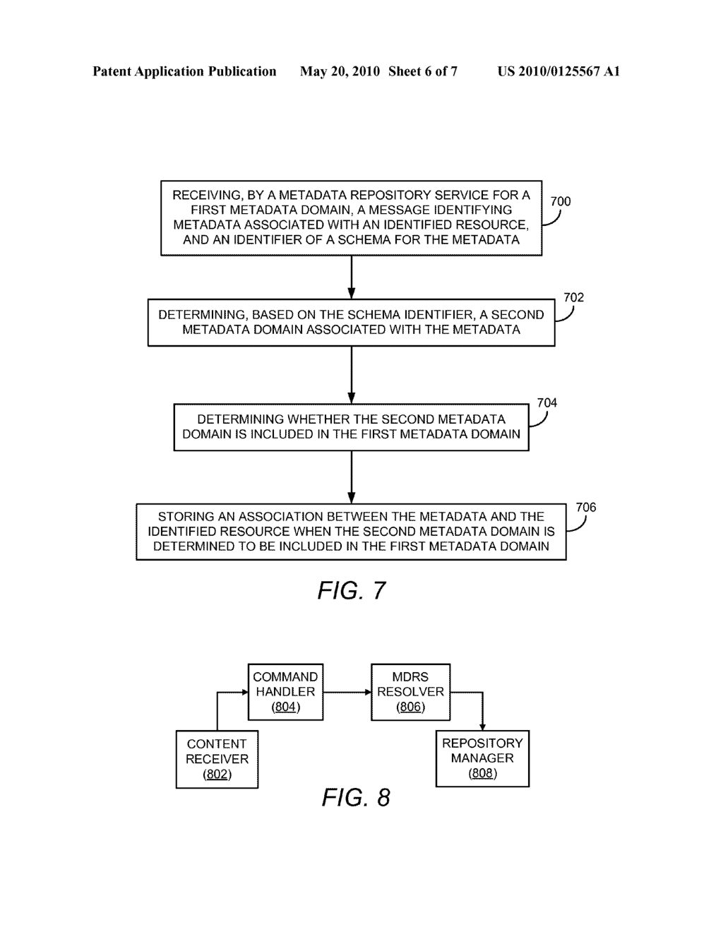 Method and System for managing Metadata associated with a resource - diagram, schematic, and image 07
