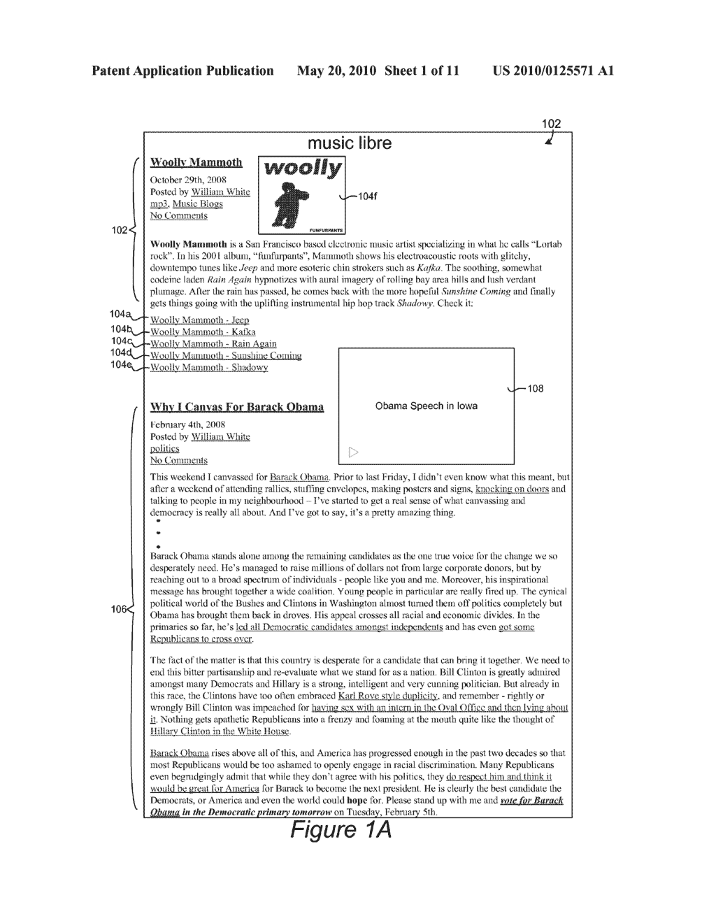 APPARATUS AND METHODS FOR CREATING WEB LOGS (BLOGS) CONTAINING MEDIA COMMENTARY - diagram, schematic, and image 02