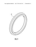 FLARING COAXIAL CABLE END PREPARATION TOOL AND ASSOCIATED METHODS diagram and image