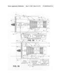 Hybrid propulsive engine including at least one independently rotatable turbine stator diagram and image