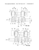 FIXATION STRUCTURE FOR VALVE SYSTEM ROTATION SHAFT OF INTERNAL COMBUSTION ENGINE diagram and image