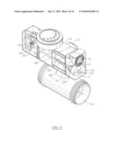 AIR RECYCLING DEVICE FOR AUXILIARY RESPIRATION APPARATUS diagram and image