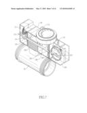 AIR RECYCLING DEVICE FOR AUXILIARY RESPIRATION APPARATUS diagram and image