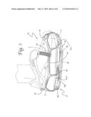 LEG LIFT DEVICE AND ASSOCIATED METHOD diagram and image