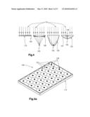 STAGGERED LIGHT COLLECTORS FOR CONCENTRATOR SOLAR PANELS diagram and image