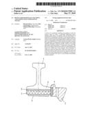 Device for positionally securing and guiding rails for railway tracks diagram and image