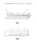 Transmitter and associated display device diagram and image