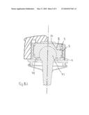 Frequency Decoupling Device and Hydro-Elastic Articulation Including a Liquid Chamber having a Reduced Thickness diagram and image