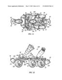 Roller skate and wheel trucks therefor diagram and image