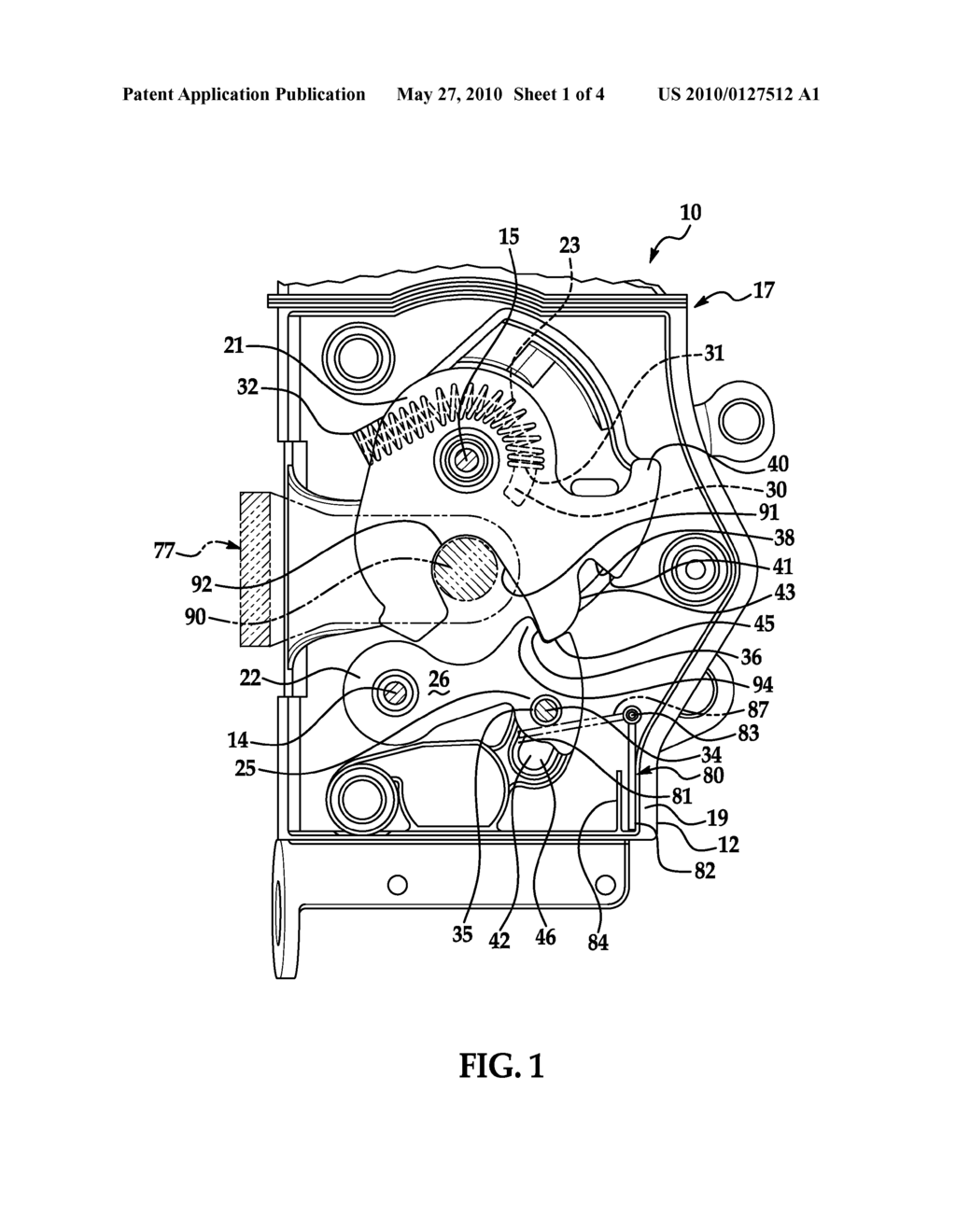 VEHICLE DOOR LATCH - diagram, schematic, and image 02