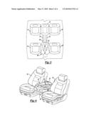 Seating Arrangement for a Vehicle diagram and image
