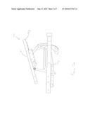 LOCKABLE RECLINING ADJUSTMENT DEVICE TO CONTROL THE TILTING OF THE SEAT FRAME OF A MANUAL WHEELCHAIR diagram and image