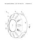 REMOVABLE LED LIGHT ASSEMBLY FOR USE IN A LIGHT FIXTURE ASSEMBLY diagram and image