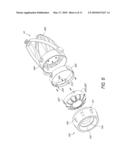 REMOVABLE LED LIGHT ASSEMBLY FOR USE IN A LIGHT FIXTURE ASSEMBLY diagram and image