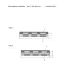 SUBSTRATE FOR ORGANIC ELECTROLUMINESCENT ELEMENT, AND ORGANIC ELECTROLUMINESCENT ELEMENT diagram and image