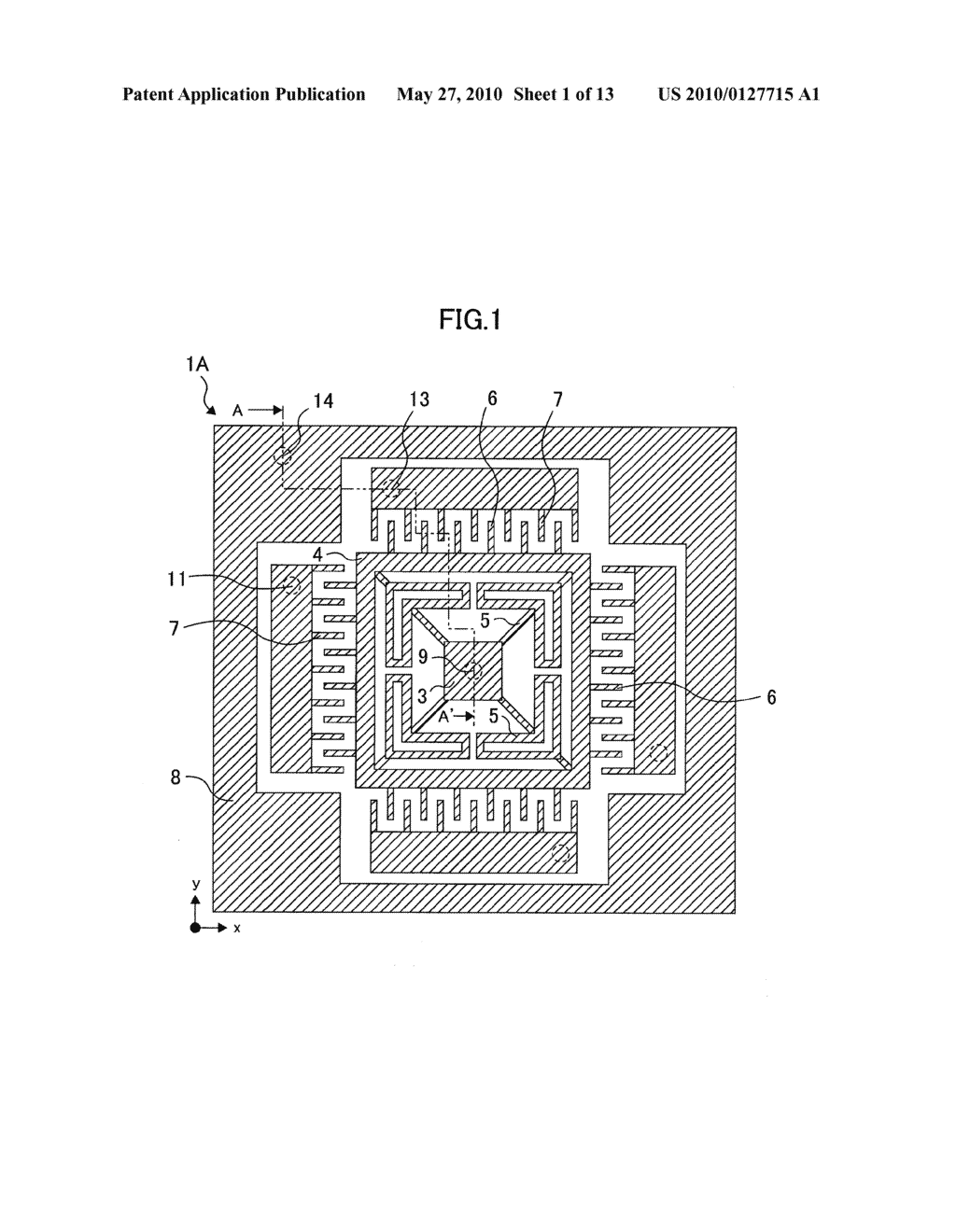 SEMICONDUCTOR PHYSICAL QUANTITY SENSOR AND CONTROL DEVICE USING THE SAME - diagram, schematic, and image 02