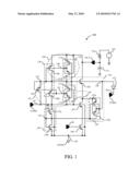 OPEN-DRAIN OUTPUT BUFFER FOR SINGLE-VOLTAGE-SUPPLY CMOS diagram and image