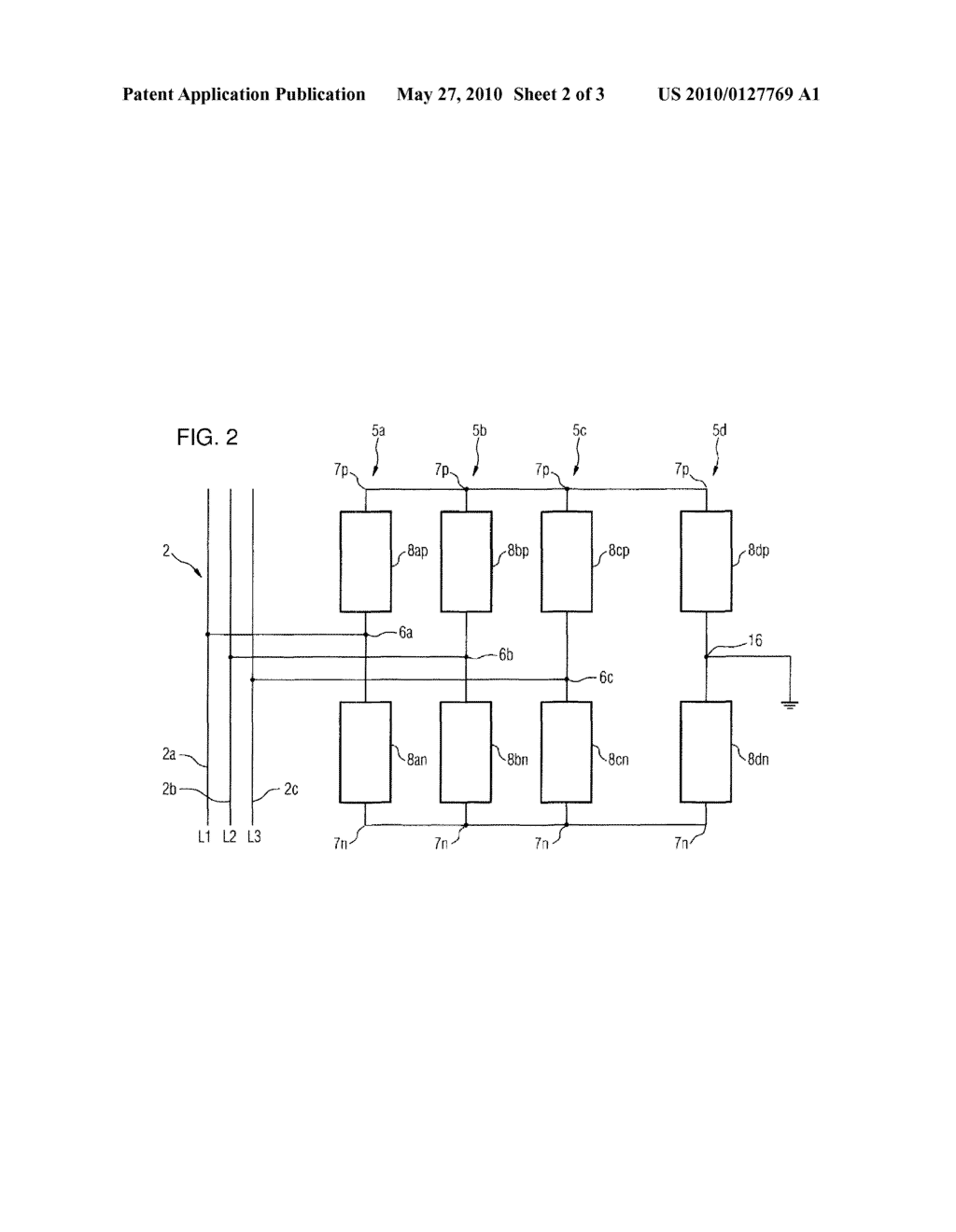 ACTIVE FILTER HAVING A MULTILEVEL TOPOLOGY - diagram, schematic, and image 03