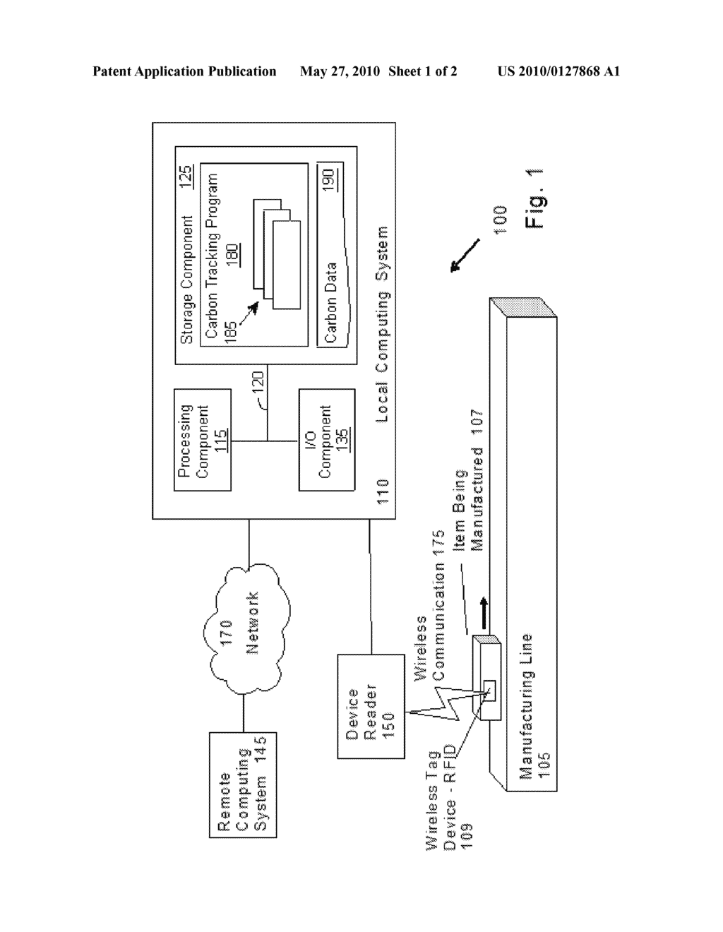 Method and System for Carbon Value Tracking and Labeling - diagram, schematic, and image 02