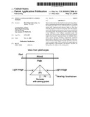 Optical path alignment landing system diagram and image