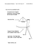 Optical path alignment landing system diagram and image