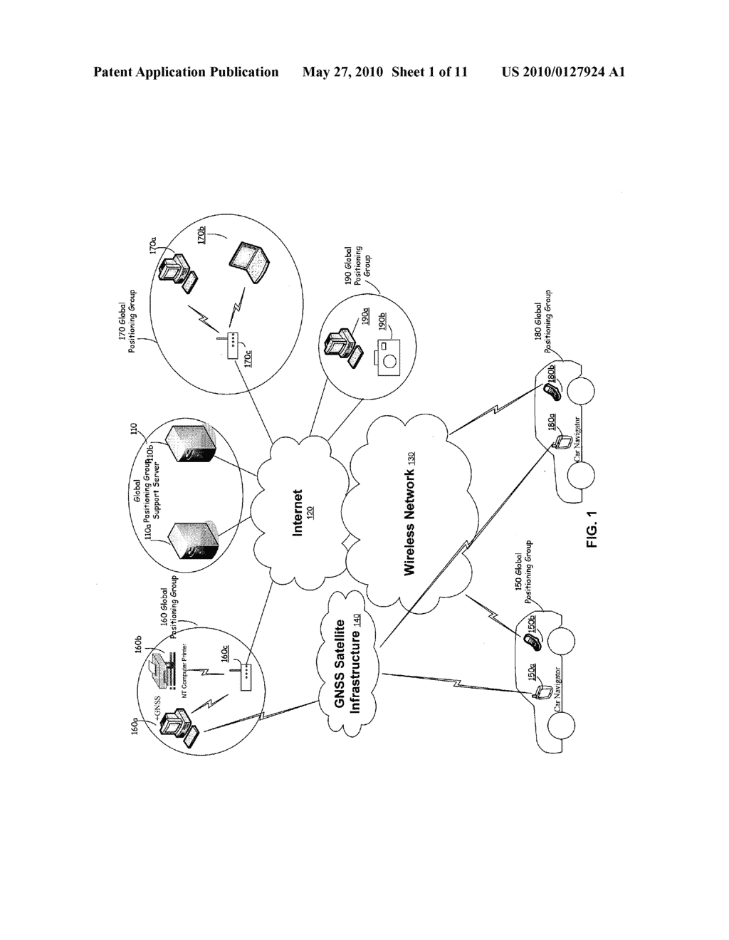 ACCESSING NAVIGATION INFORMATION VIA A GLOBAL POSITIONING GROUP SUPPORT SERVER - diagram, schematic, and image 02