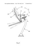 Adjusting Apparatus for Satellite Antenna diagram and image