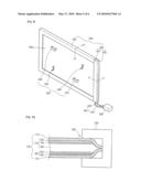 MERCHANDISE DISPLAY DEVICE WITH COLOR-CHANGING SURFACE AND METHOD OF FABRICATING THE SAME diagram and image
