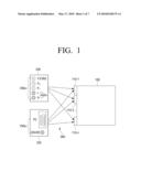 DISPLAY APPARATUS USING EXTERNAL DEVICE CONNECTION UNIT AND METHOD OF DETERMINING FORMAT OF INPUT IMAGE THEREOF diagram and image