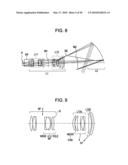 PROJECTION IMAGE DISPLAY DEVICE AND PROJECTION OPTICAL SYSTEM diagram and image