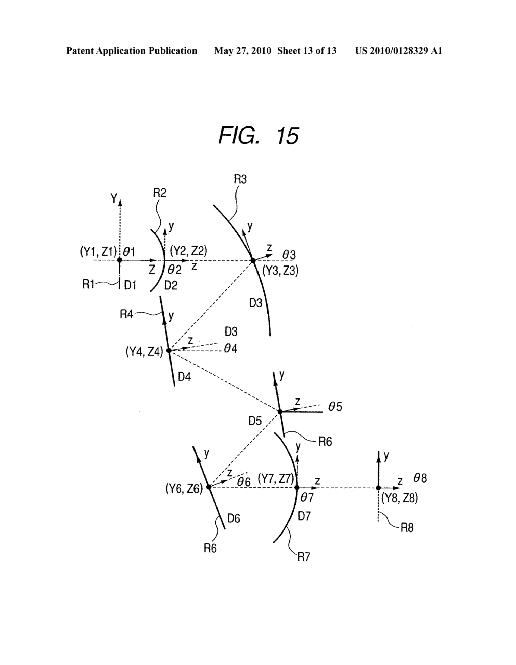 IMAGE OPTICAL SYSTEM AND IMAGE READING APPARATUS EQUIPPED WITH SAME - diagram, schematic, and image 14