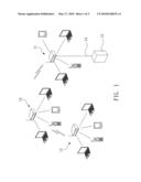 Base station interference-free antenna module and WiFi base station mesh network system using the antenna module diagram and image