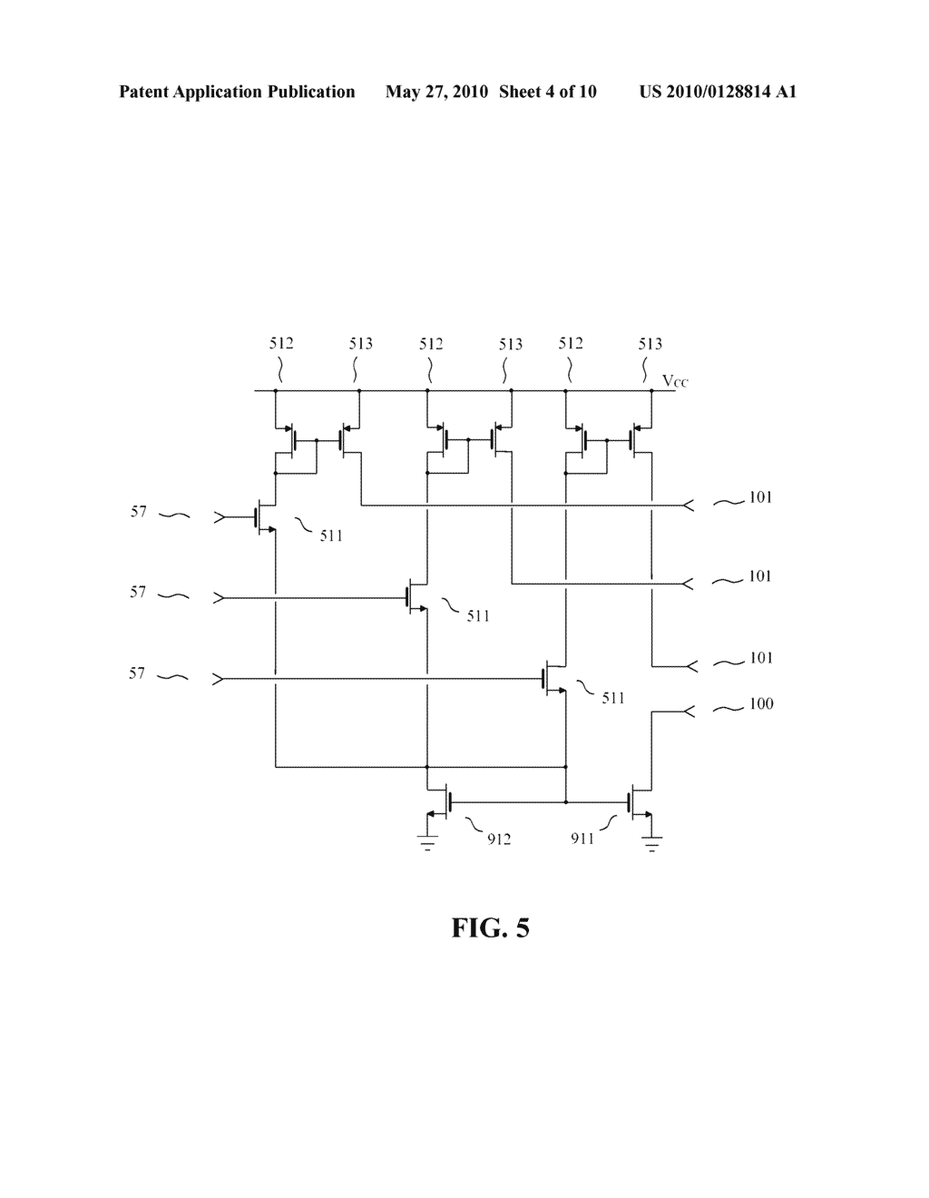 PSEUDO-DIFFERENTIAL INTERFACING DEVICE HAVING A BALANCING CIRCUIT - diagram, schematic, and image 05