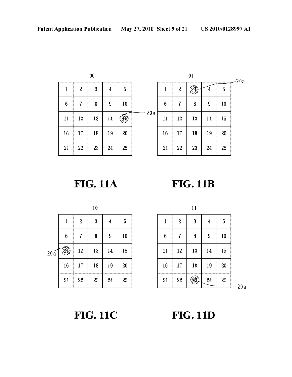 CODE PATTERN FOR PROVIDING INFORMATION AND DECODING METHOD AND IMAGE PROCESSING DEVICE - diagram, schematic, and image 10
