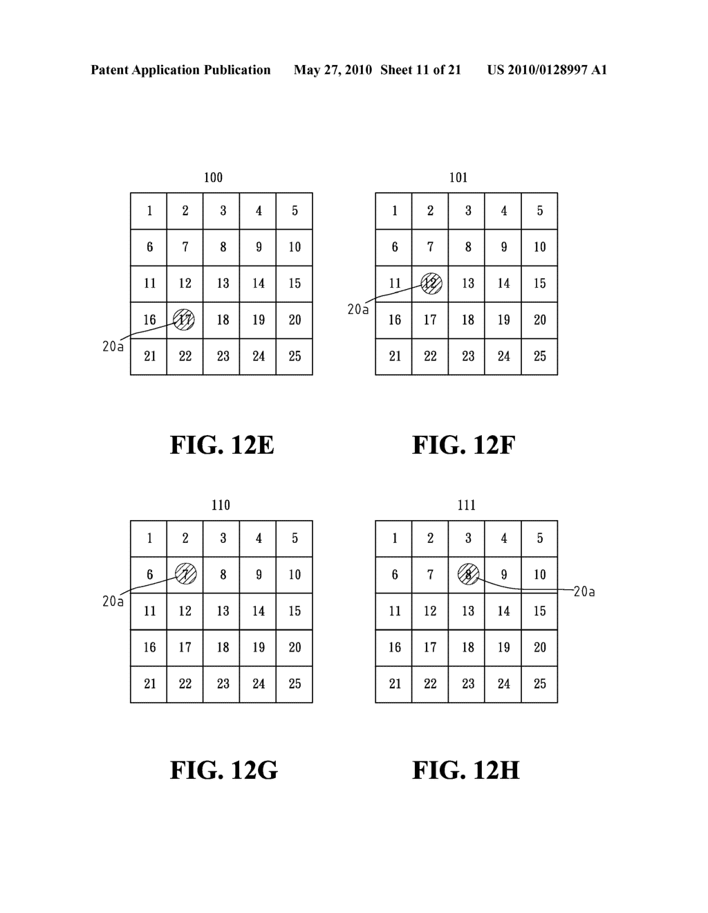 CODE PATTERN FOR PROVIDING INFORMATION AND DECODING METHOD AND IMAGE PROCESSING DEVICE - diagram, schematic, and image 12