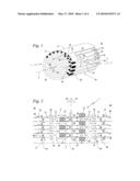 Diesel Particle Filter with a Ceramic Filter Body diagram and image