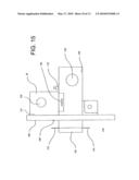 Intermittent flow extrusion process and food product diagram and image