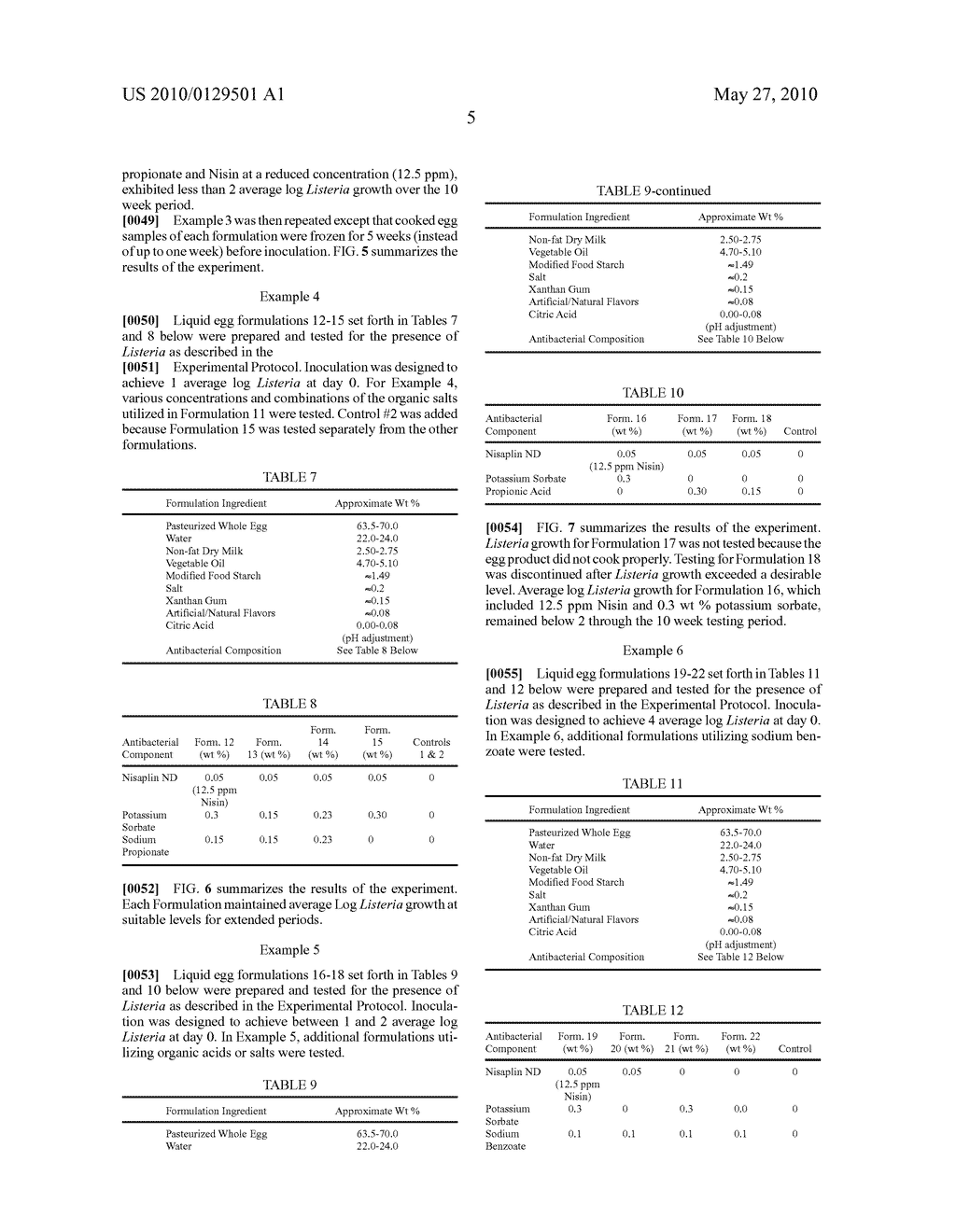 METHODS AND COMPOSITIONS FOR PRESERVING EGG PRODUCTS - diagram, schematic, and image 15