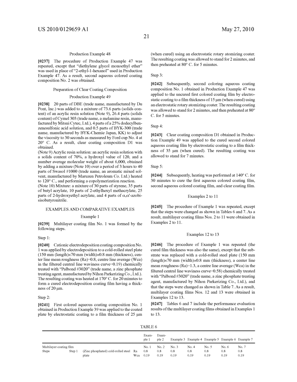 Method for forming coating film and coated article - diagram, schematic, and image 22