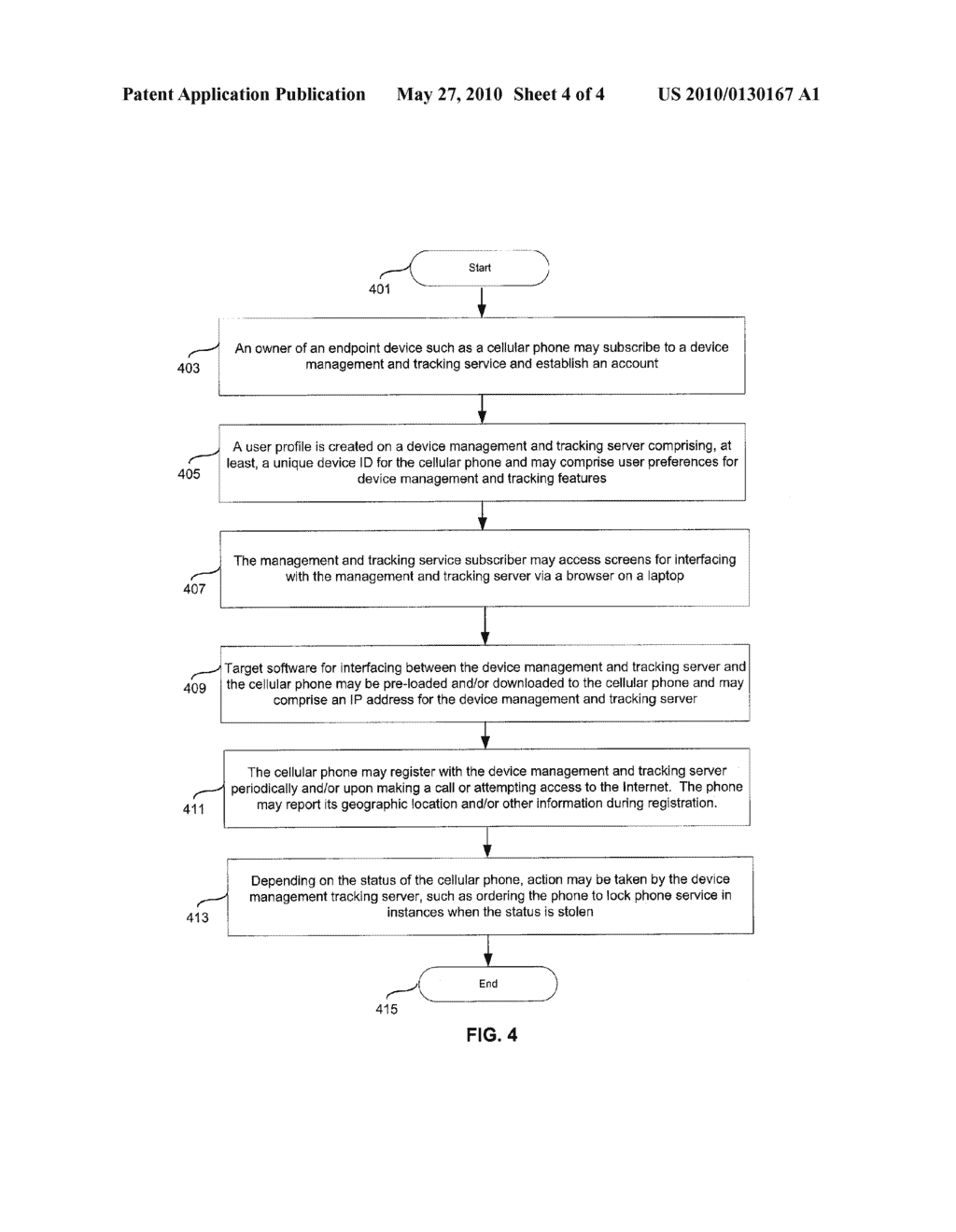 Communication Method And Infrastructure Supporting Device Security And Tracking Of Mobile And Portable Multimedia Devices - diagram, schematic, and image 05