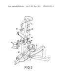 EXERCISE BICYCLE diagram and image