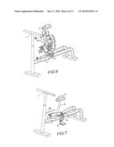 EXERCISE BICYCLE diagram and image