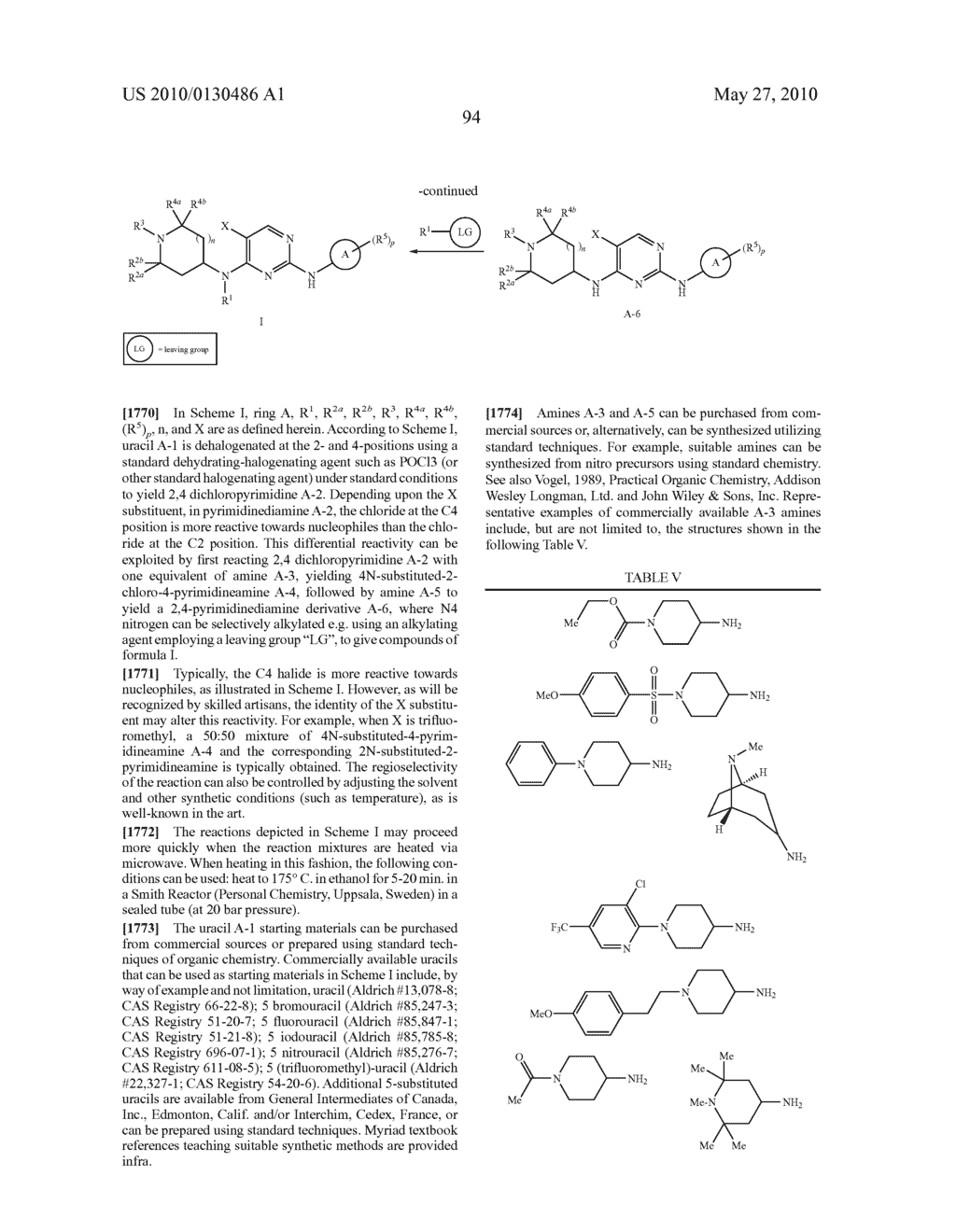 CYCLIC AMINE SUBSTITUTED PYRIMIDINEDIAMINES AS PKC INHIBITORS - diagram, schematic, and image 95