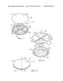 Porous Titanium Modular Revision Patella System diagram and image