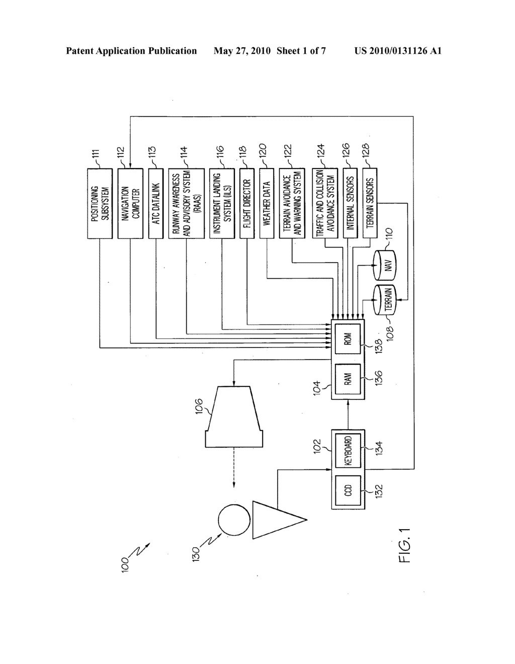 SYSTEM AND DISPLAY ELEMENT FOR DISPLAYING WAYPOINT MARKERS WITH INTEGRATED ALTITUDE CONSTRAINT INFORMATION - diagram, schematic, and image 02