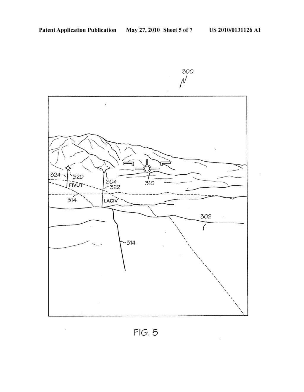 SYSTEM AND DISPLAY ELEMENT FOR DISPLAYING WAYPOINT MARKERS WITH INTEGRATED ALTITUDE CONSTRAINT INFORMATION - diagram, schematic, and image 06