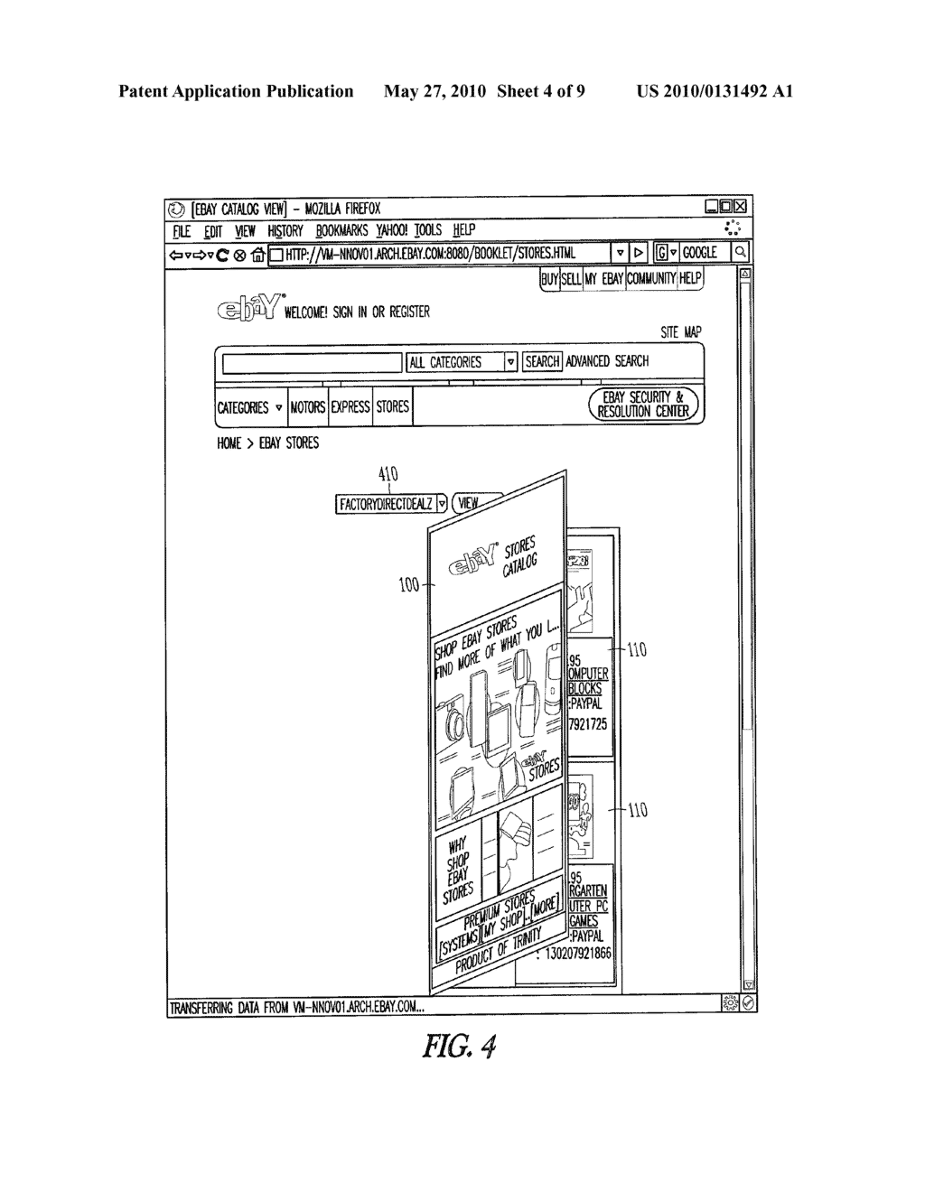 SYSTEM AND METHOD FOR GENERATING AN ELECTRONIC CATALOG BOOKLET FOR ONLINE COMPUTER USERS - diagram, schematic, and image 05