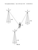 Mobile data processing system moving interest radius diagram and image