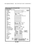 Mobile data processing system moving interest radius diagram and image